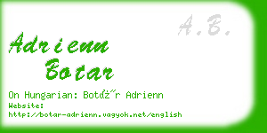 adrienn botar business card